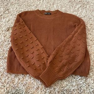Shein sweater with arm details